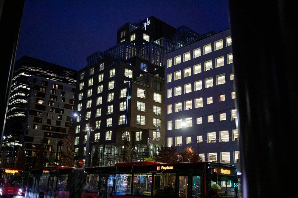 Fredag avholdt styret i DNB heldagsmøte i Bjørvika i Oslo.