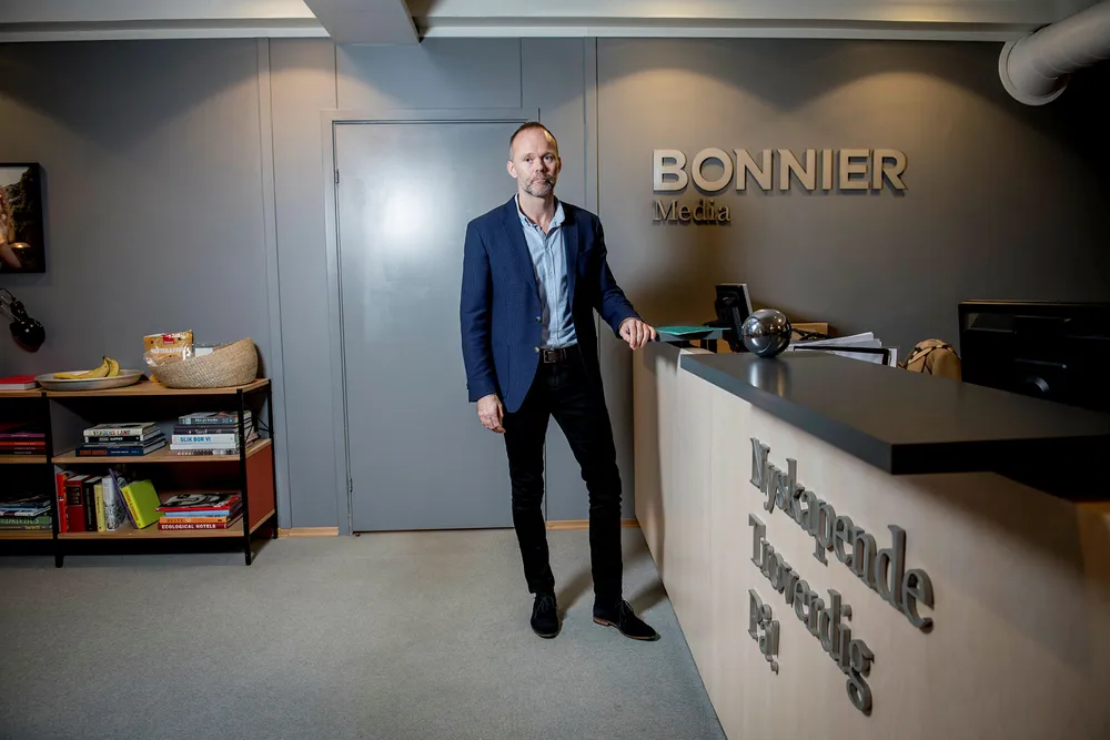 – For oss handler det om fallende lesertall og fallende annonseinntekter i magasinene. Vi har ikke lykkes å erstatte dette i stor nok grad med digitale inntekter, sier Trond Juliussen, administrerende direktør i Bonnier Media.