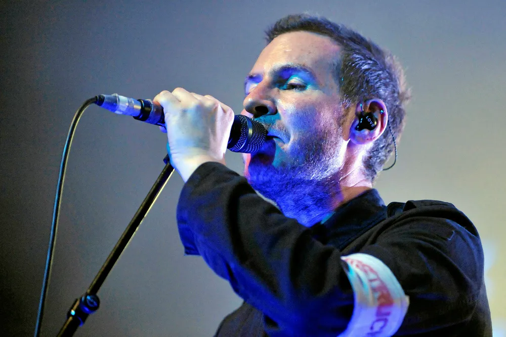 Centre stage: Massive Attack's Robert Del Naja