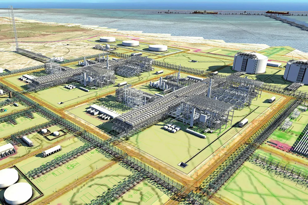LNG buildout: Mozambique LNG Area 1 project’s onshore liquefied natural gas facility