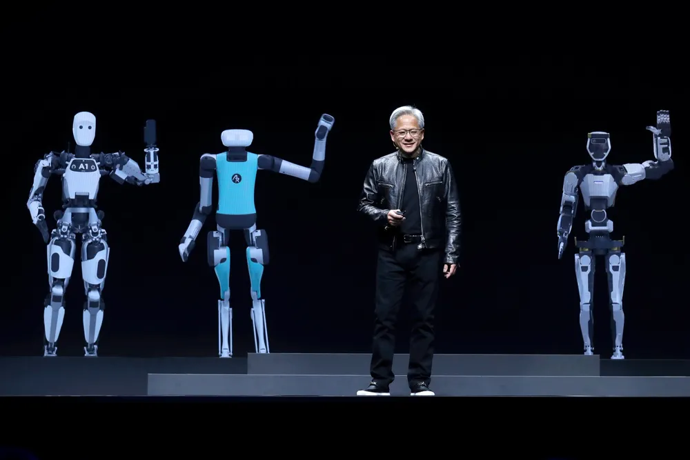 Nvidias konsernsjef Jensen Huang leverte Keynote under Computex 2024 på Taipei på søndag.