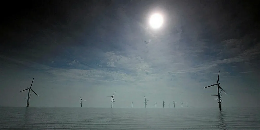 Dong's Burbo Bank wind farm has been operating since 2007. Pic: Christopher Furlong