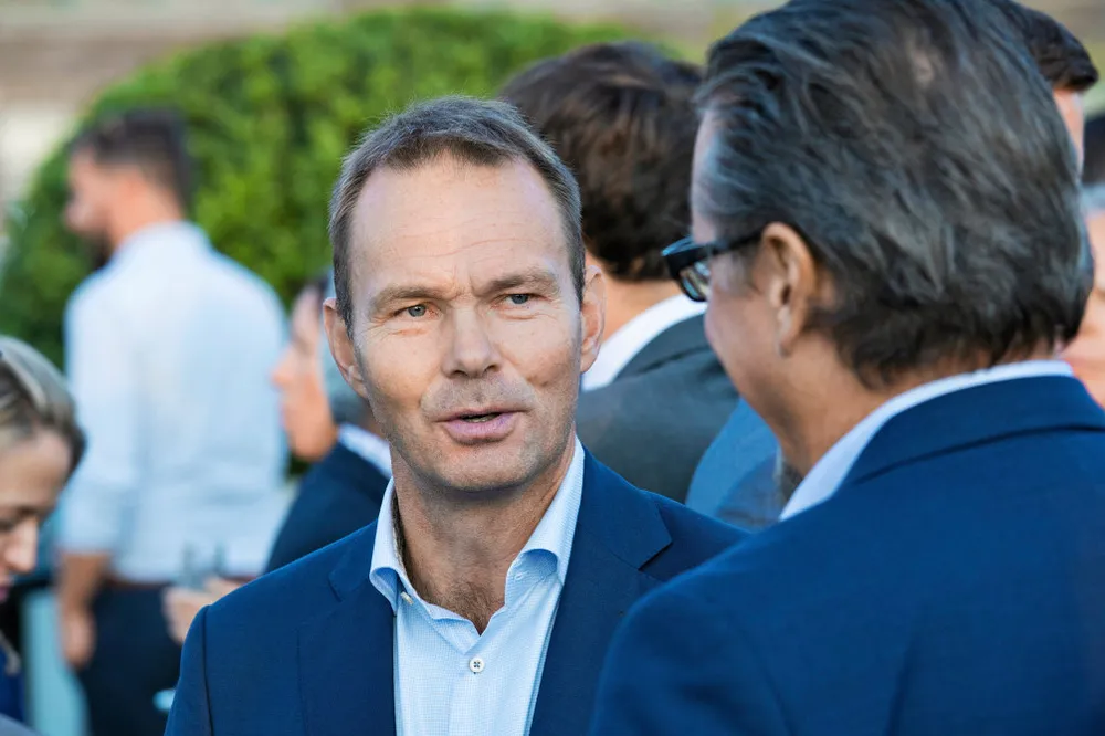 Rolf Thore Roppestad, CEO, Gard. He was participating in the 2022 Global Maritime Forum in New York.