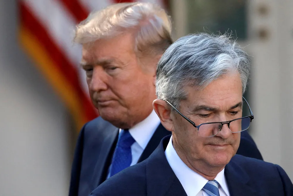 Det var Donald Trump som utnevnte Jerome Powell som sentralbanksjef i 2017. Neste år går Powells åremål ut.
