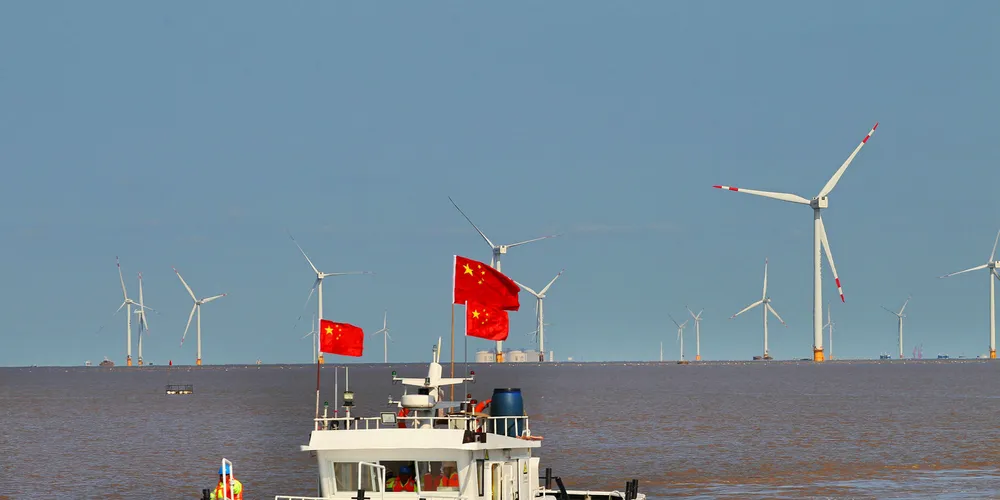 China will be flying the flag for offshore wind in Asia.