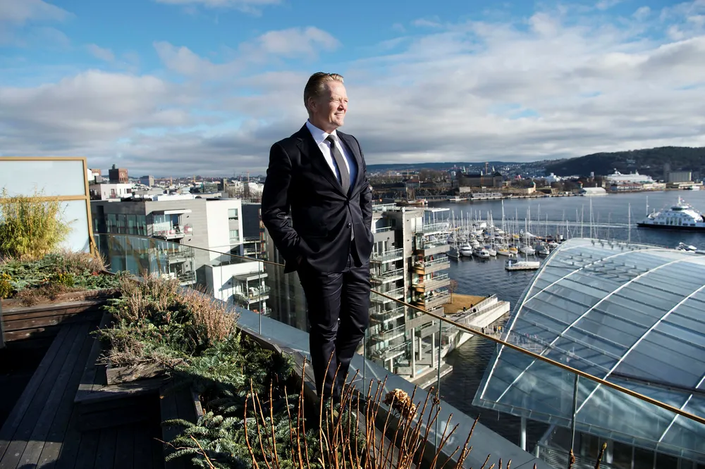 Konsernsjef i Bertel O. Steen, Bjørn Maarud, kan smile etter å ha levert tidenes resultat. Foto: Elin Høyland
