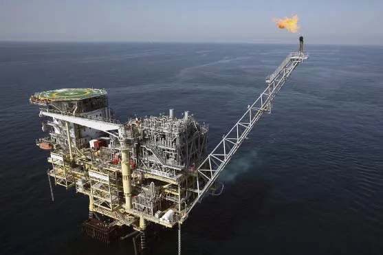 Up and running: the Donghae-1 platform off South Korea