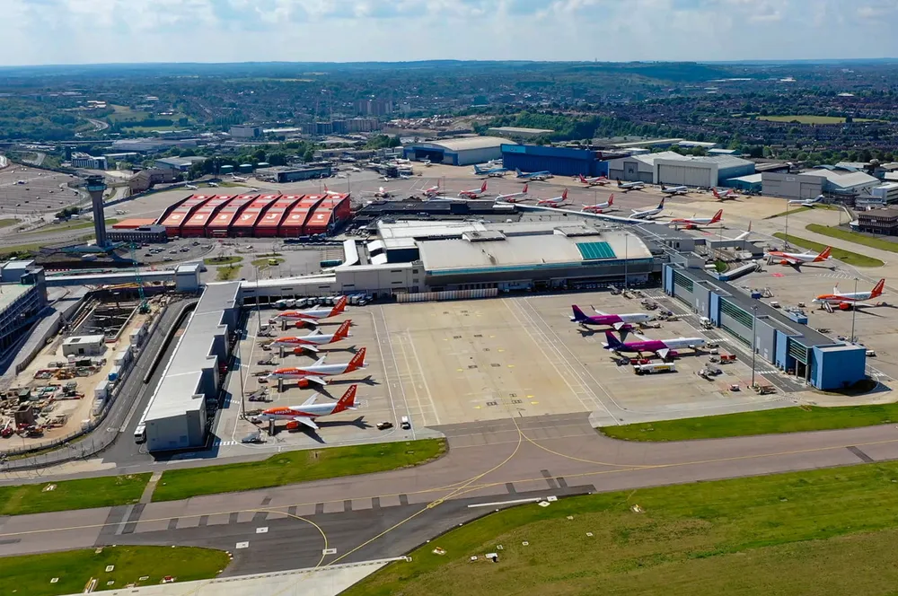London Luton Airport.