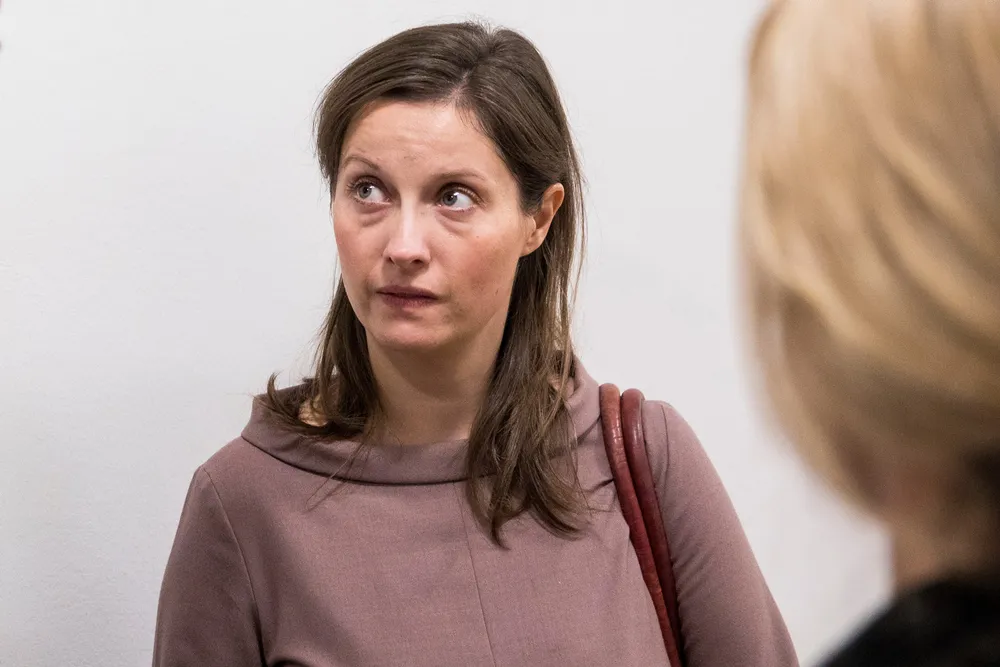 – Jeg ønsker dem all mulig lykke til. Vi er alle avhengig av at de lykkes, sier Aker Horizons nylig avgåtte bærekraftsdirektør Ingrid Lomelde om sin gamle arbeidsgiver. Bildet er fra 2017.