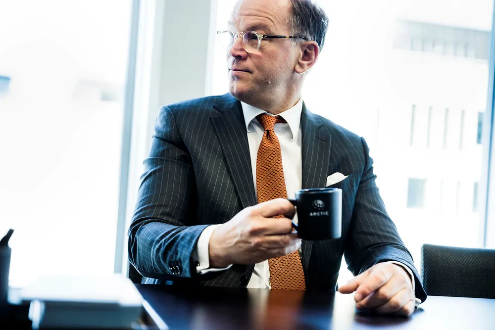 På forunderlig vis ble Arctics administrerende direktør Mads H. Syversen og en tidligere Arctic-kollega sittende med eiendomsaksjer verd over 100 millioner kroner etter en investering på bare 50.000 kroner. Foto: Per Thrana