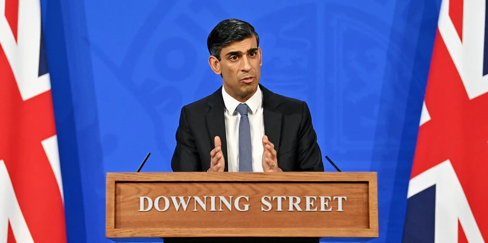 Britain's new Prime Minister Rishi Sunak.