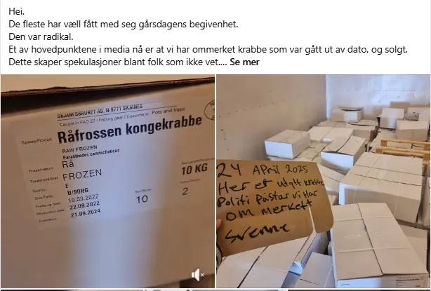 Svein Vegar Lyder tar til motmæle på Facebook etter storaksjon på anleggene hans.