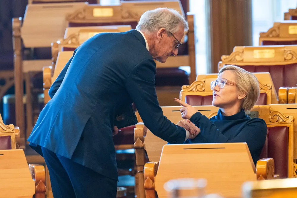 Statsminister Jonas Gahr Støre (Ap) og helse- og omsorgsminister Ingvild Kjerkol (Ap).