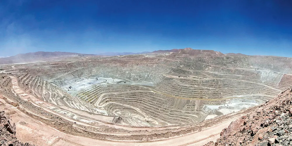 Copper mine in Northern Chile