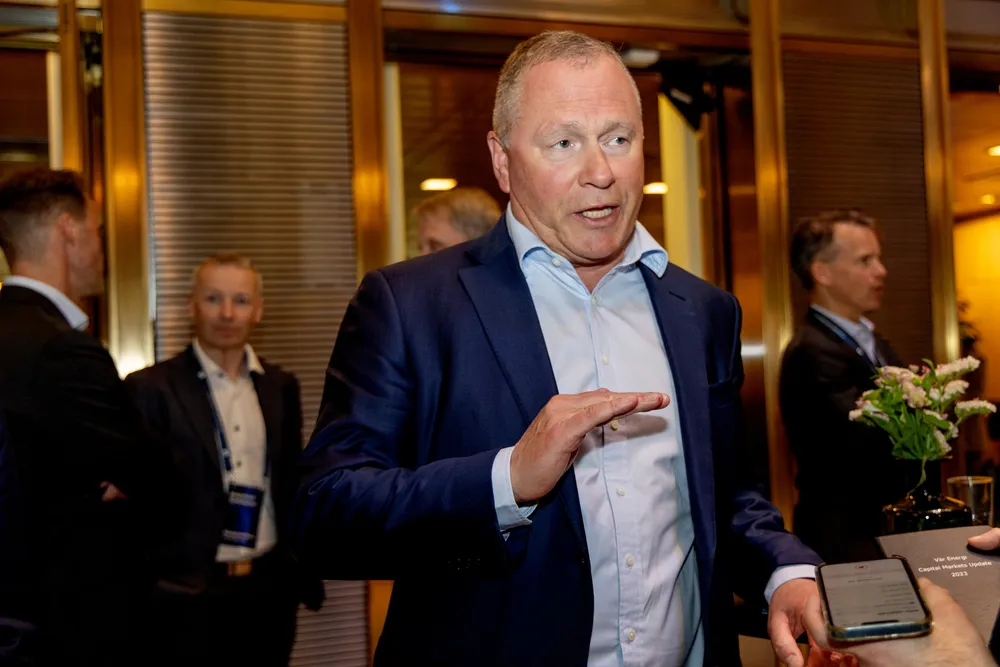 Forskere har beregnet at aksjene som er ekskludert fra Oljefondet, har gitt mye bedre avkastning enn markedet. Oljefondssjef Nicolai Tangen.