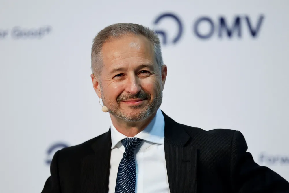 OMV chief executive, Alfred Stern.