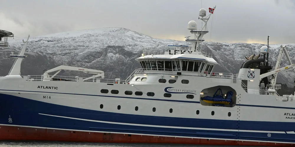 «Atlantic» er med sine 64x14 meter størst i autolineflåten inntil videre.