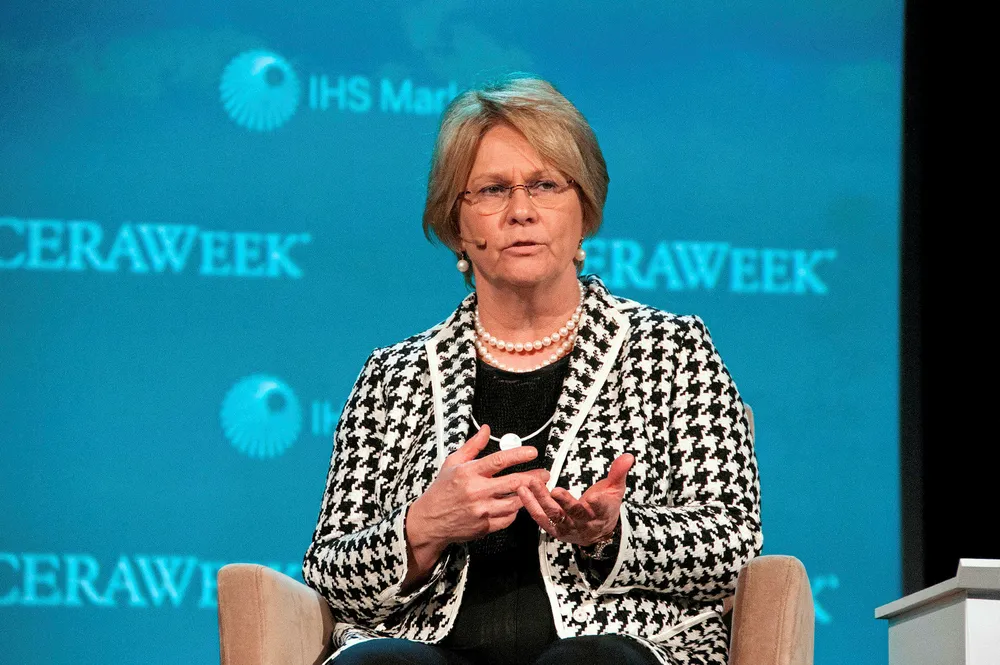 Occidental Petroleum chief executive Vicki Hollub