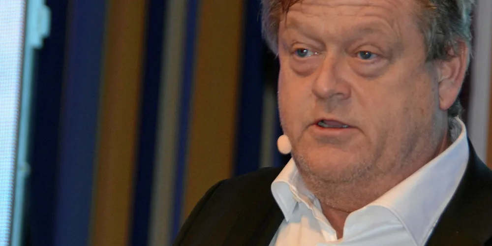 INGEN FISK: Fiskeriminister Harald Tom Nesvik har ingen fisk å gi, slo han fast på Ombordfrystkonferansen i Ålesund.
