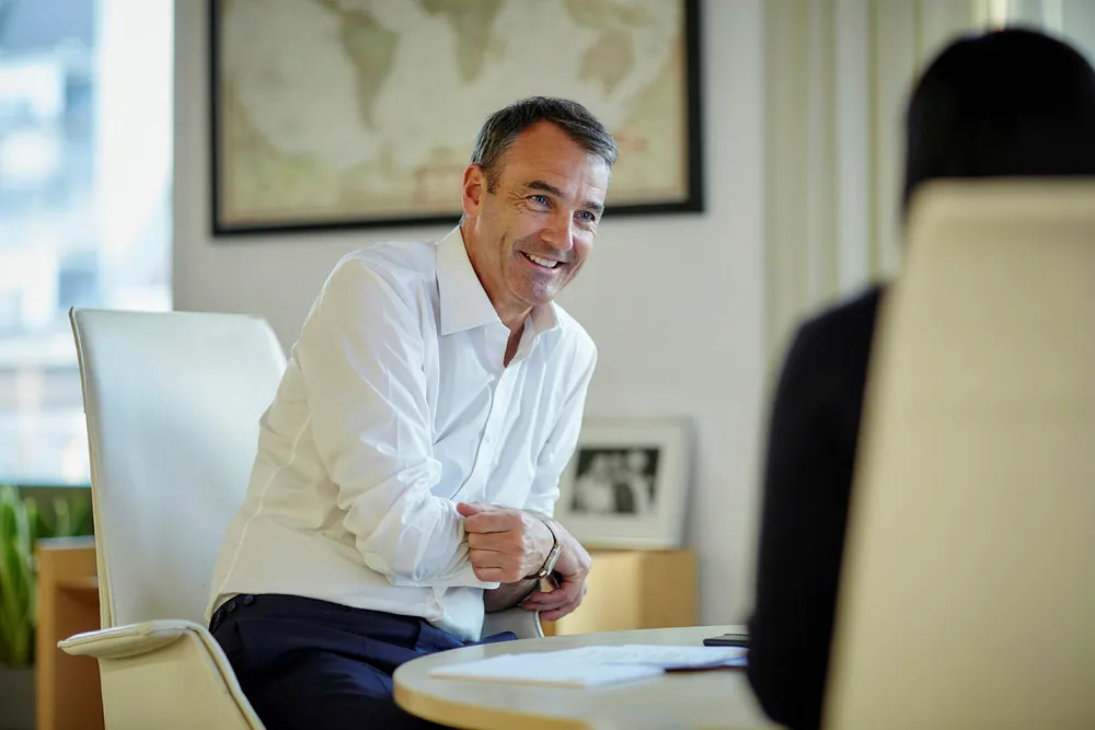 He's a believer: BP chief executive Bernard Looney talks of supermajor's belief in gas