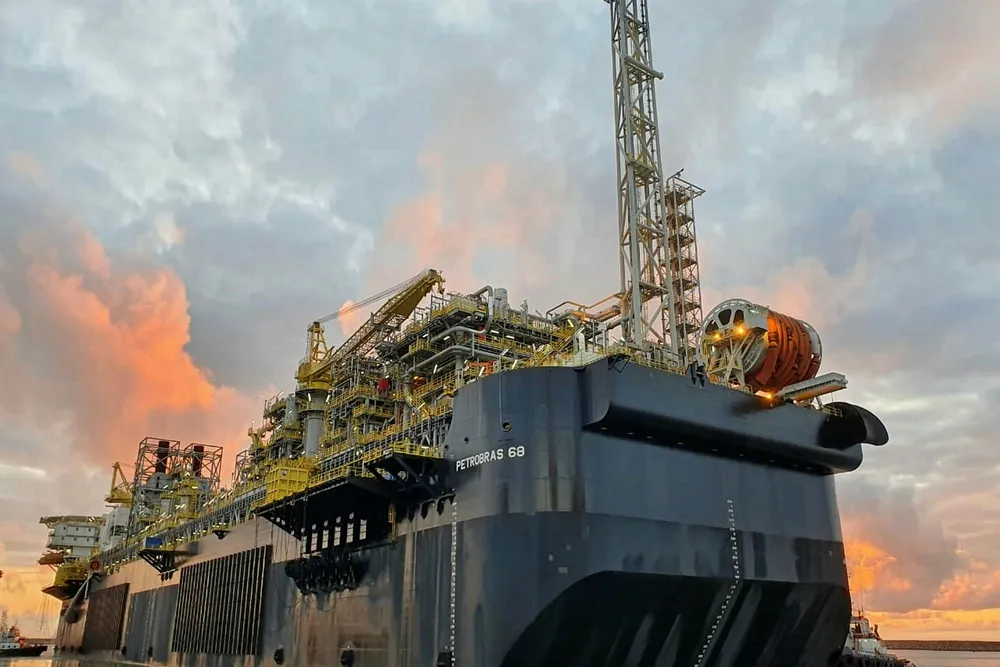 Ready to sail: P-68 FPSO for Petrobras