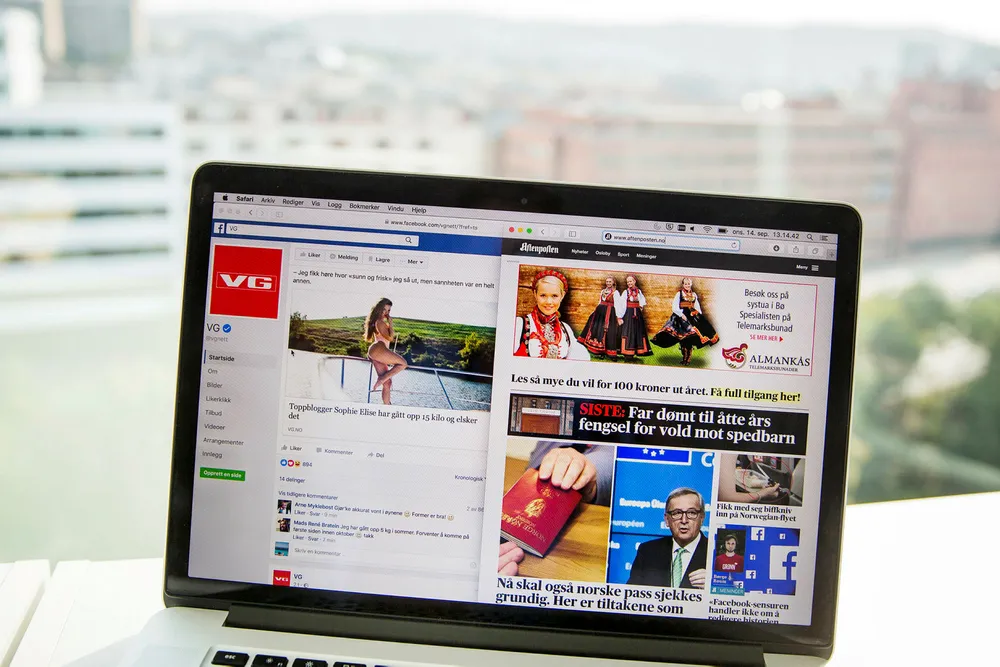 Abonnementsinntektene og brukerbetalingen øker igjen for mange norske mediehus. Foto: Per Thrana