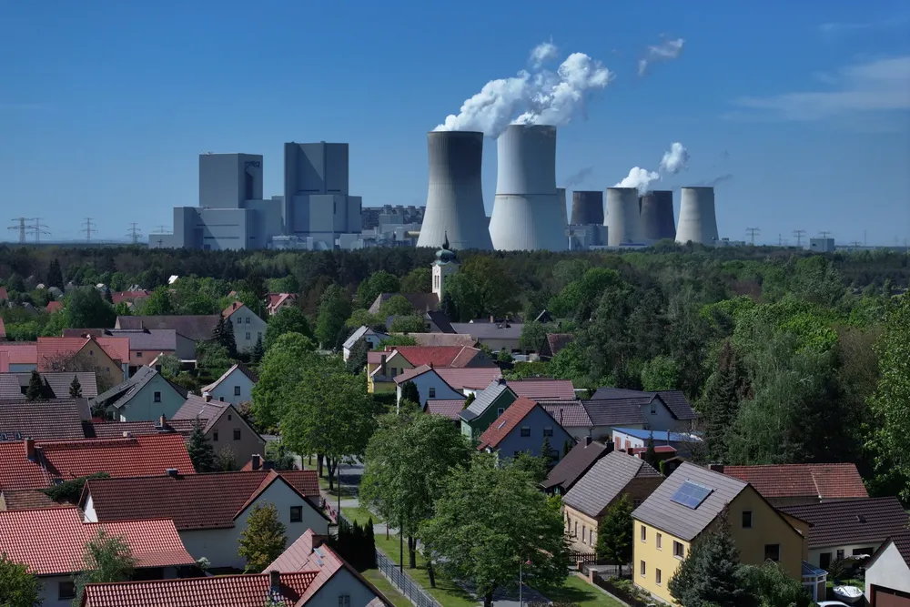 The Boxberg power plant in eastern Germany, where H2UB Boxberg was due to be built.