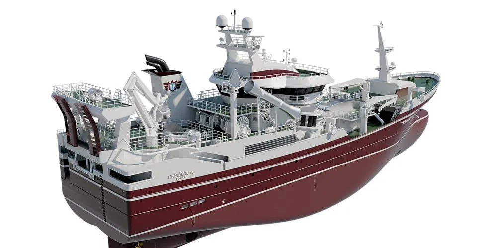 Nye «Trønderbas» designes av Salt Ship Design.