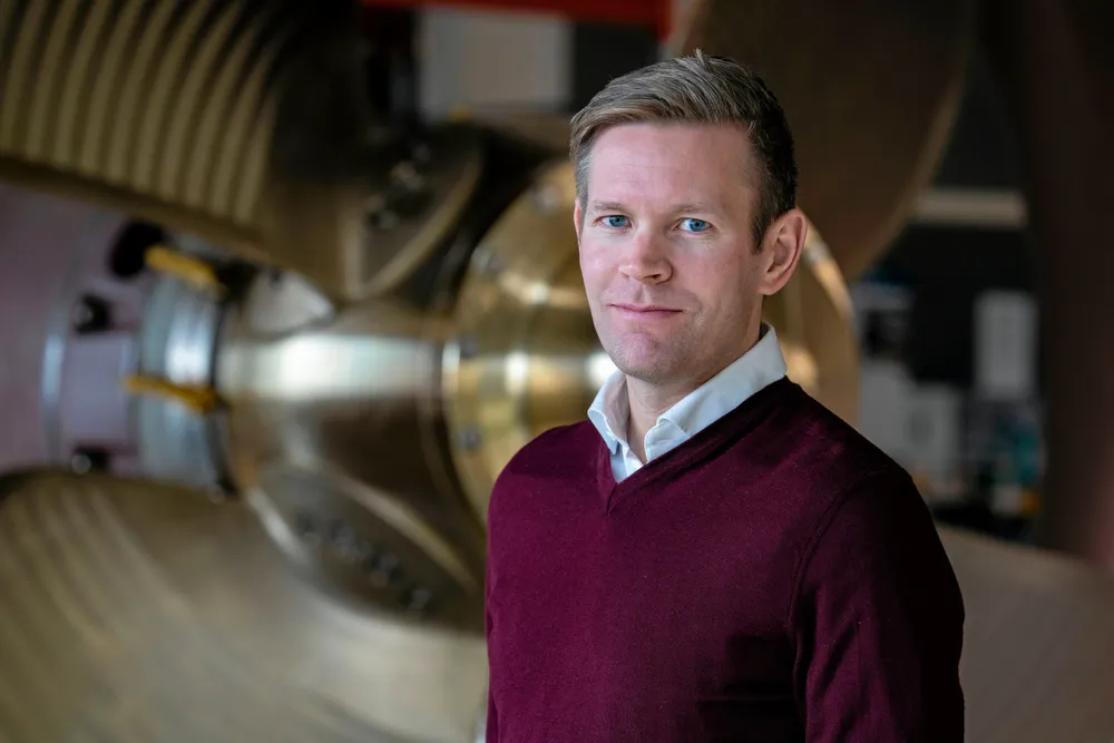 Konsernsjef Kåre Øyvind Vassdal i det maritime industriselskapet Brunvoll.