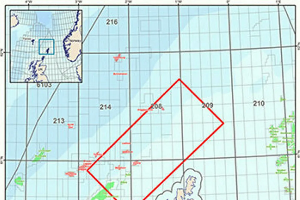 CGG : West Shetland survey.