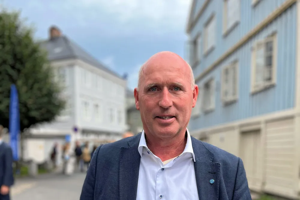 Fagdirektør Jan Ivar Maråk i Fiskebåt.