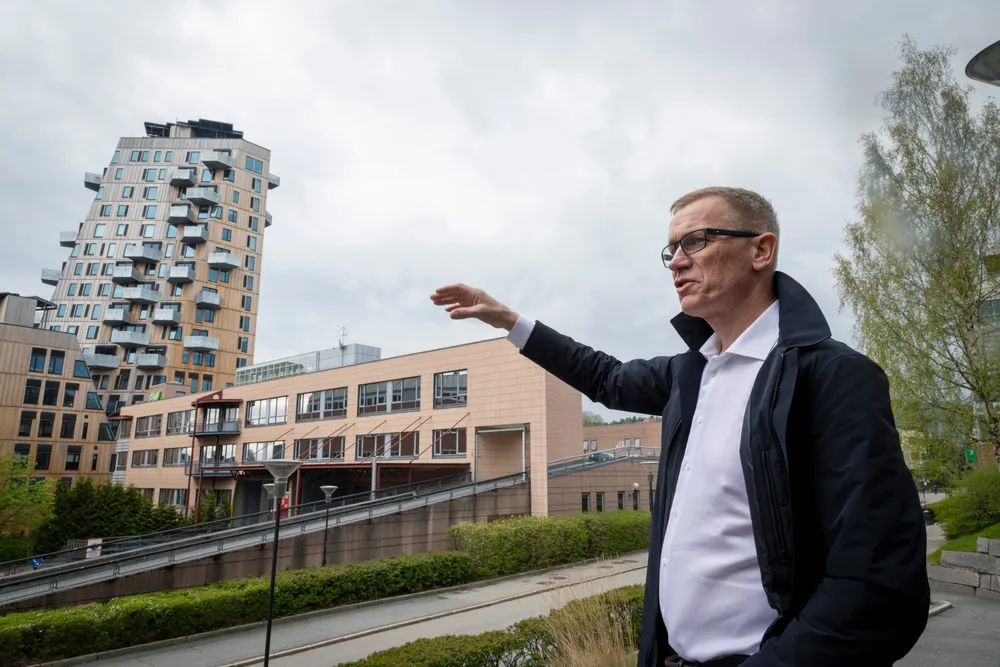 – Kostnadene vi pålegges er tidoblet på få år, sier toppsjef Øystein Thorup i Avantor, som har bygget i Nydalen i flere tiår. I bakgrunnen planlegger utbyggeren 143 nye boliger som nå blir langt dyrere enn ventet.