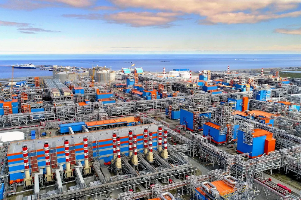 Tailwind: the Yamal LNG plant near the port of Sabetta in West Siberia, Russia
