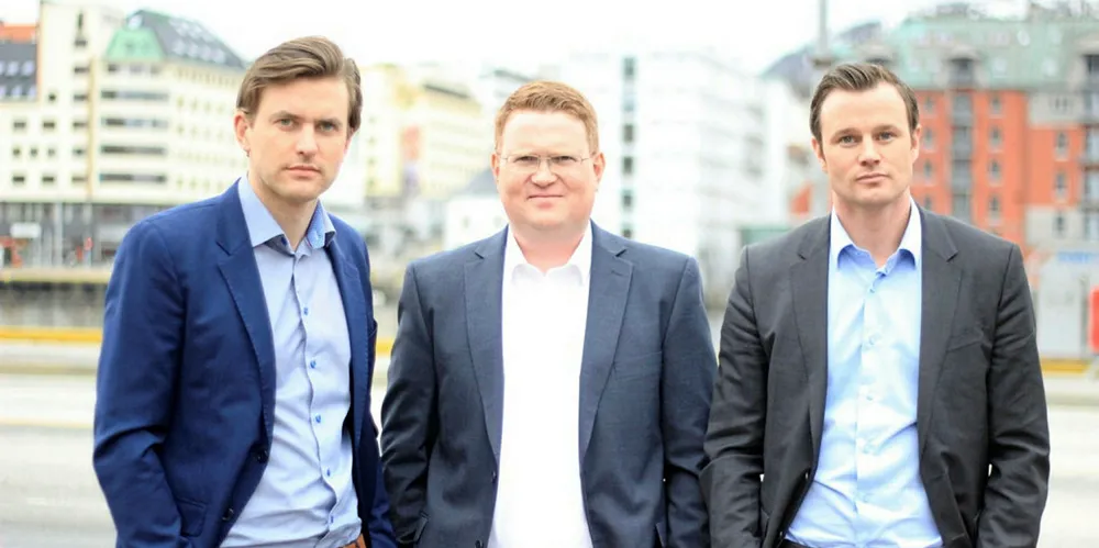 Broodstock Capital Partners executives (left-right): Kjetil Haga, Jan Erik Løvik and Simen L. Bjørnstad.