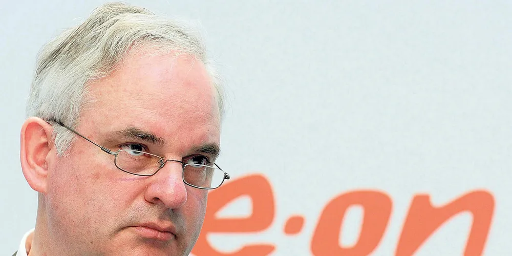 E.ON CEO Johannes Teyssen.