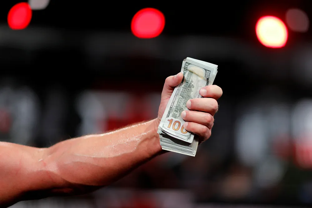 A fistful of dollars: Riley hopes to raise $100m
