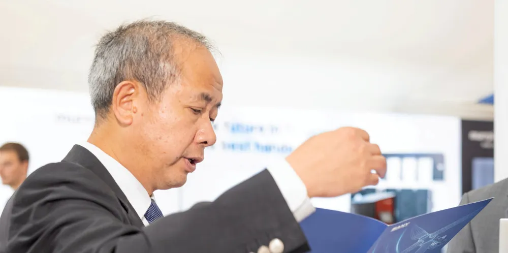 Sany managing director for Europe, Haijun Deng.