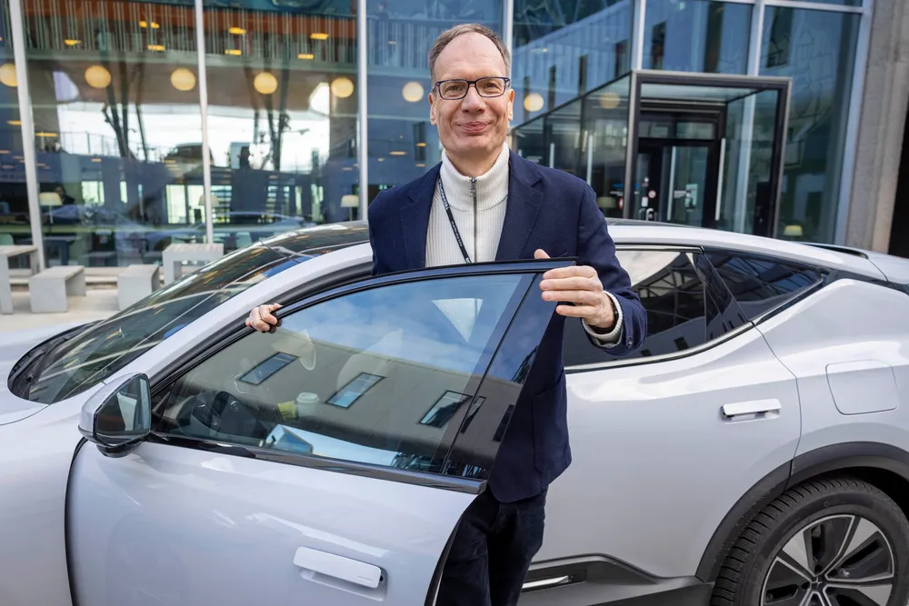 – Vi kan ikke ha store endringer fra den ene dagen til den andre, sier Polestars nye konsernsjef, Michael Lohscheller i forbindelse med det kommende tyske forbundsvalget.