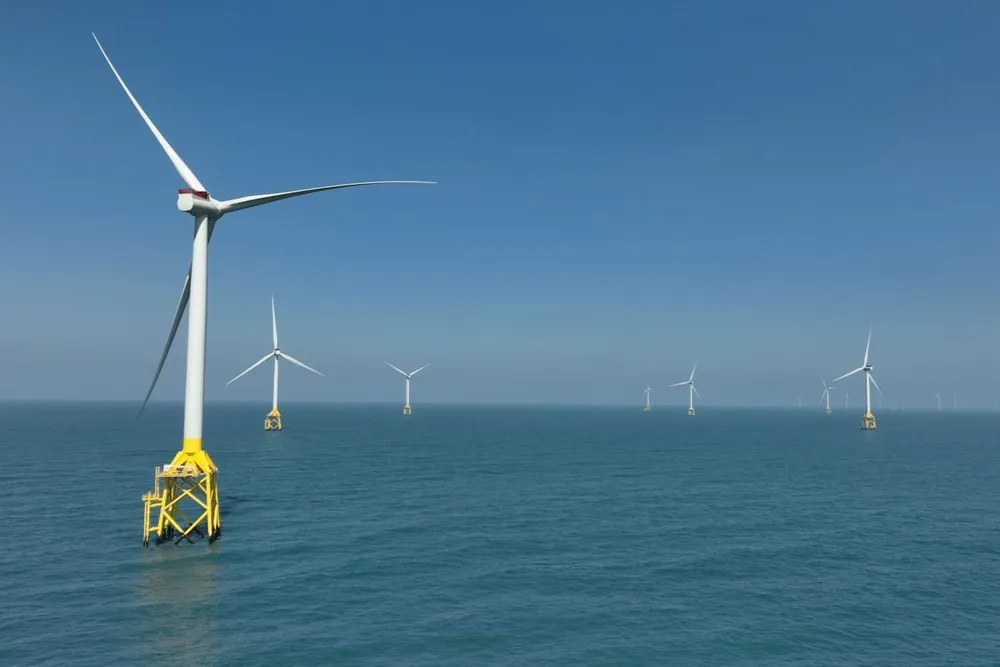Formosa 2 offshore wind farm in Taiwan