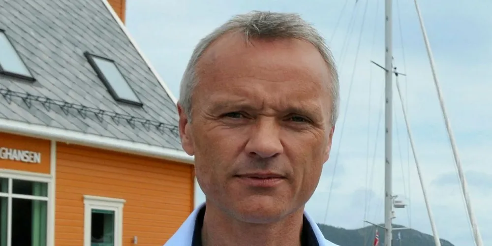 FRIGITT: Olav Remøy er glad for at rederiets reketråler nå er frigitt fra russisk arrest og legger neste tur til norsk sone i Barentshavet. Foto: Einar Lindbæk