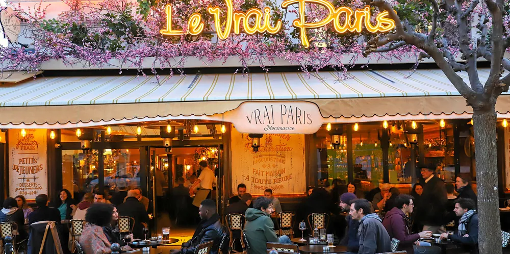 The French public can now eat indoors subject to restrictions as well as sitting outside.