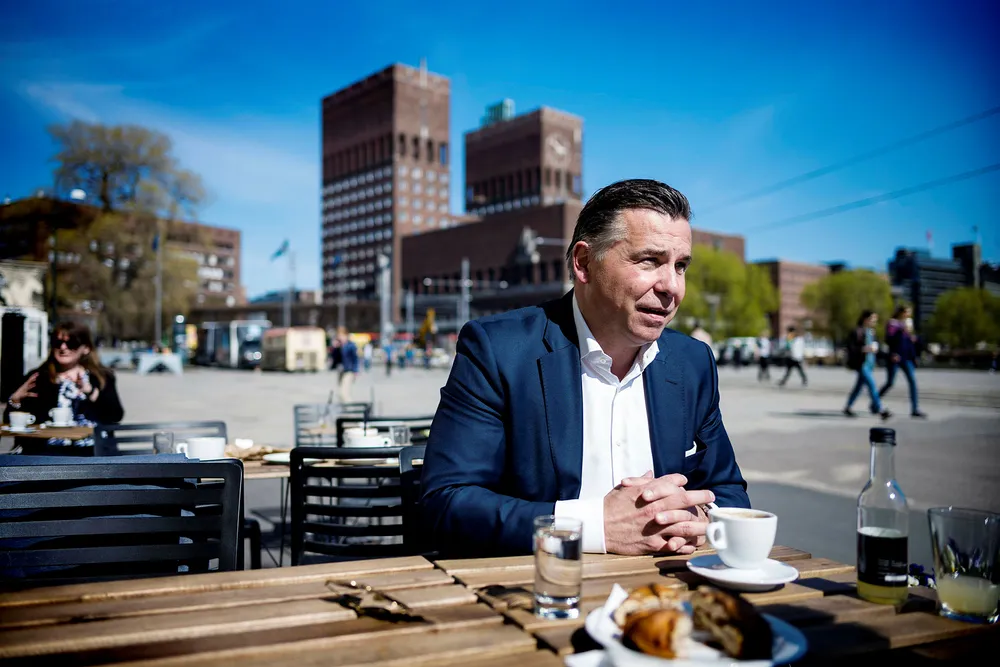 Robin Kamark, i toppledelsen i Etihad Airways, mener SAS er et like interessant oppkjøpscase som Norwegian. Foto: Gunnar Blöndal