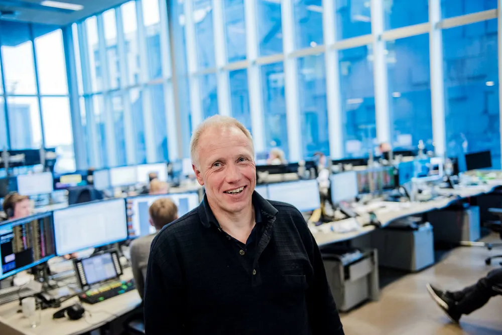 Aksjestrateg Kristian Tunaal i DNB Markets tar inn Wallenius Wilhelmsen Logistic i porteføljen. Samtidig kvitter han seg med laksekjempen Grieg Seafood etter lave laksepriser. Foto: Fartein Rudjord