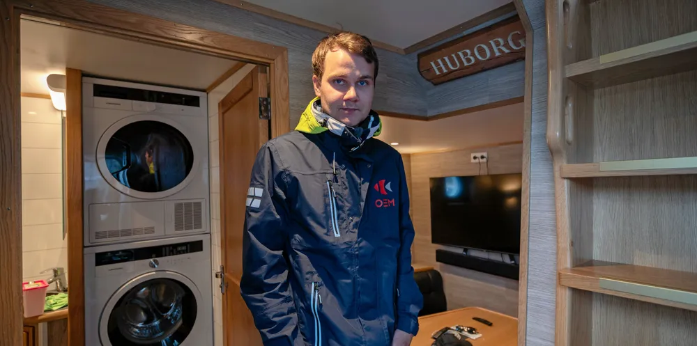 Erlend Grøntvedt om bord i «Huborg».