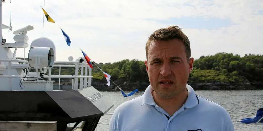 NY SJEF: Stig Morten Paulsen er ny daglig leder i Viknaslipen og har fått i oppdrag å snu underskuddet i bedriften.Foto: Arne Fenstad