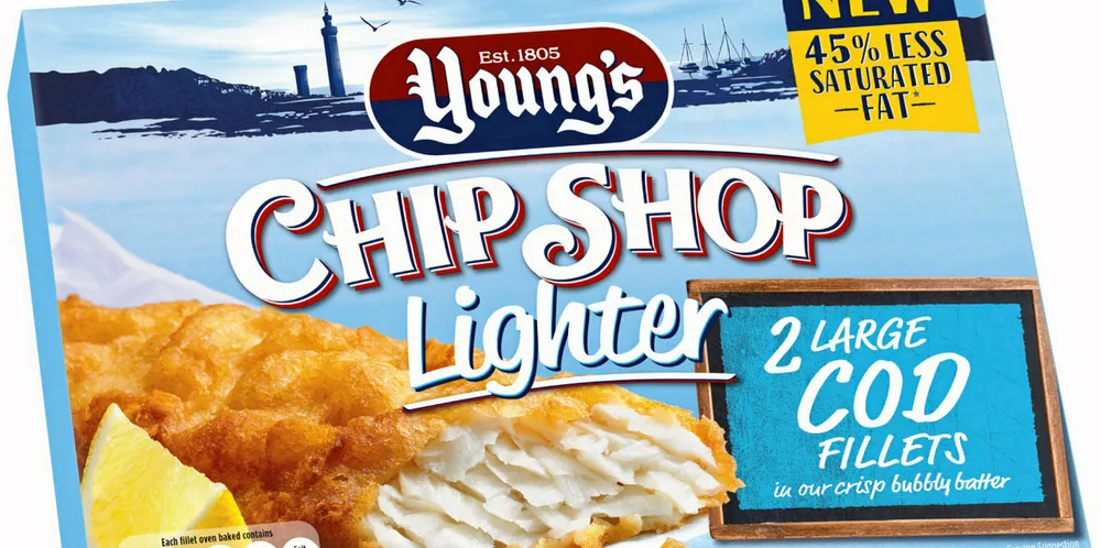 Young's rolls out a lighter version of its famous chip shop item.