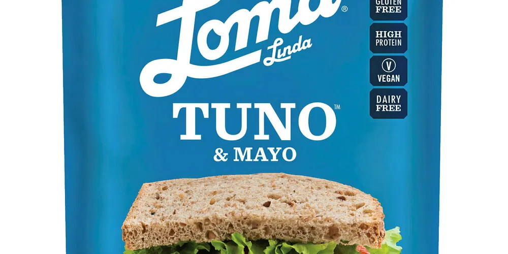 Plant-based 'tuna and mayo'.