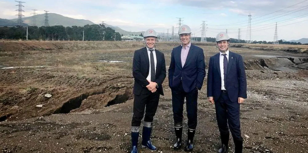 The Proximar team from left: Pal Grimsrud (CFO), Per Grieg jr. (Chairman of the Board) and Joachim Nielsen (CEO).