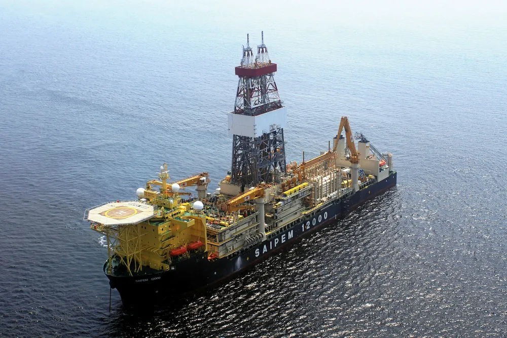 Drill plans in the offing: the Saipem 12000