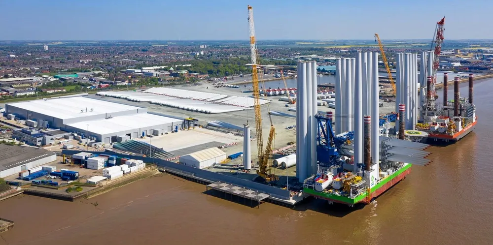 Siemens Gamesa's Hull plant is a flagship of the UK's offshore wind industry.